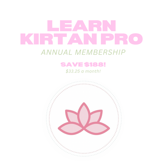 Learn Kirtan Pro (Annual)